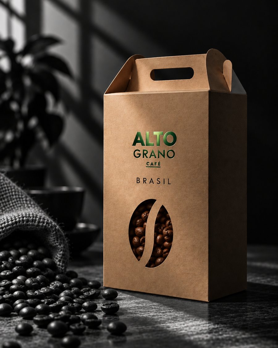 Estuche ALTO GRANO CAFÉ Brasil